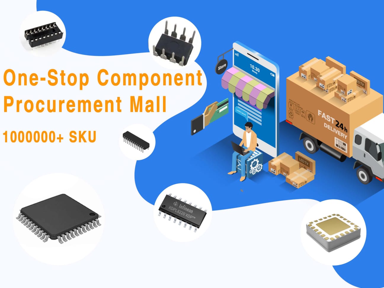 Supply of scarce electronic components